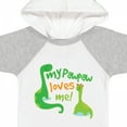 thumbnail image 4 of Inktastic My Pawpaw Loves Me Boys Baby Bodysuit, 4 of 5