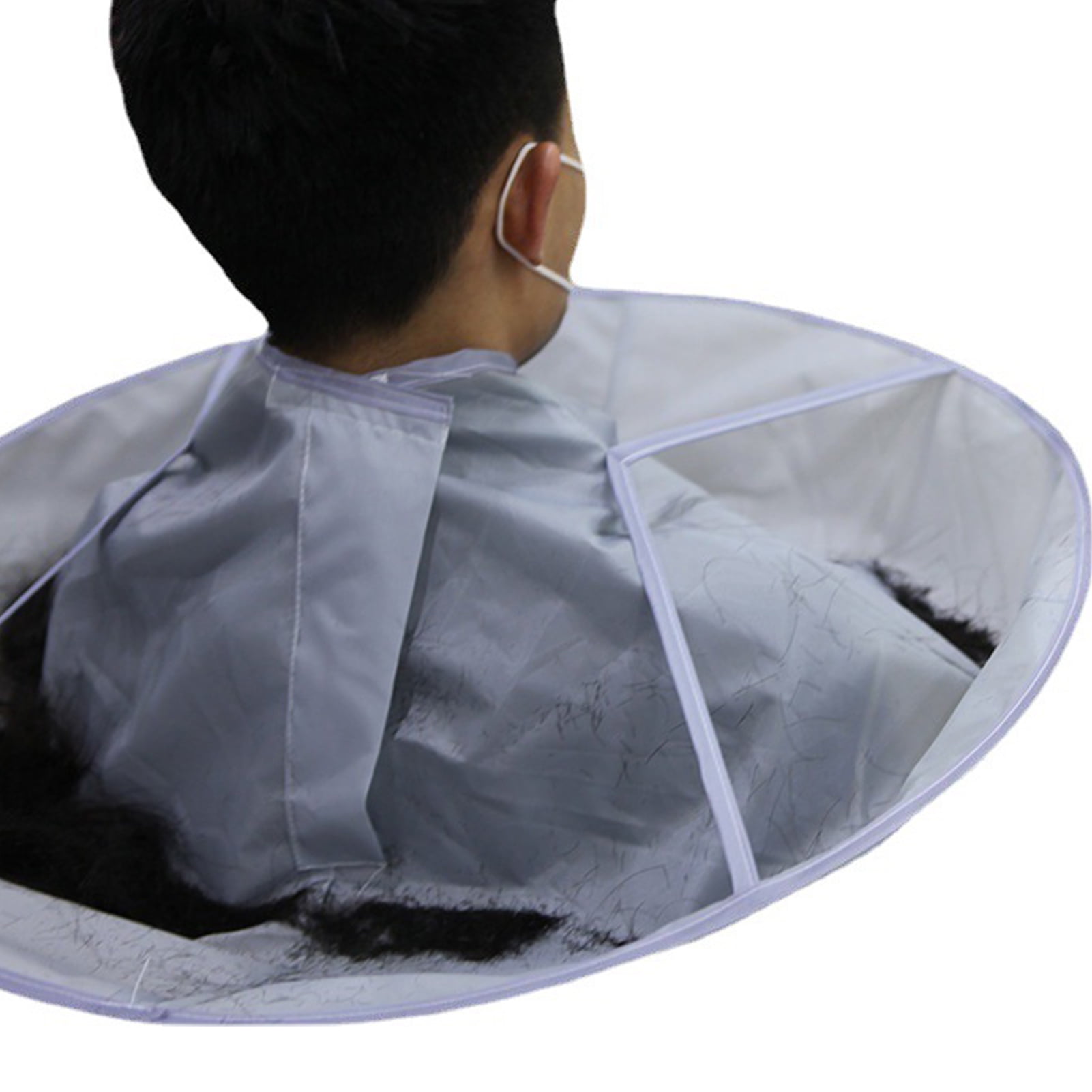 Hair Cut Catching Cape, Umbrella Type Adjust Size Hair Cutting Cape For