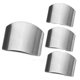 thumbnail image 1 of Paquete de 4 protectores de dedos para cortar verduras y frutas de forma segura, Protector de mano de dedo de acero inoxidable para cortar carne, utensilios de cocina para Chef Vhermosa Figuras Decorativas y Floreros, 1 of 2
