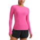 thumbnail image 1 of Camiseta CRZ YOGA Cloudweight de manga larga para mujer Magenta XS, 1 of 4