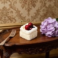thumbnail image 5 of Artificial French Cake Decor, Realistic Fake Dessert Display Ornament with Lifelike Cream Fruit Design, Mini Cake Decoration for Kitchen Refrigerator Shelf Store Display Home Decor, 5 of 6