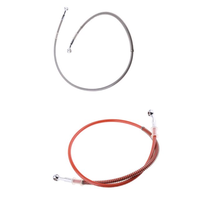 2pcs Mangueras Tubo de Línea Aceite De 1000mm de material acero Inoxidable para Moto shamjiam Tubo de manguera de aceite de freno de motocicleta