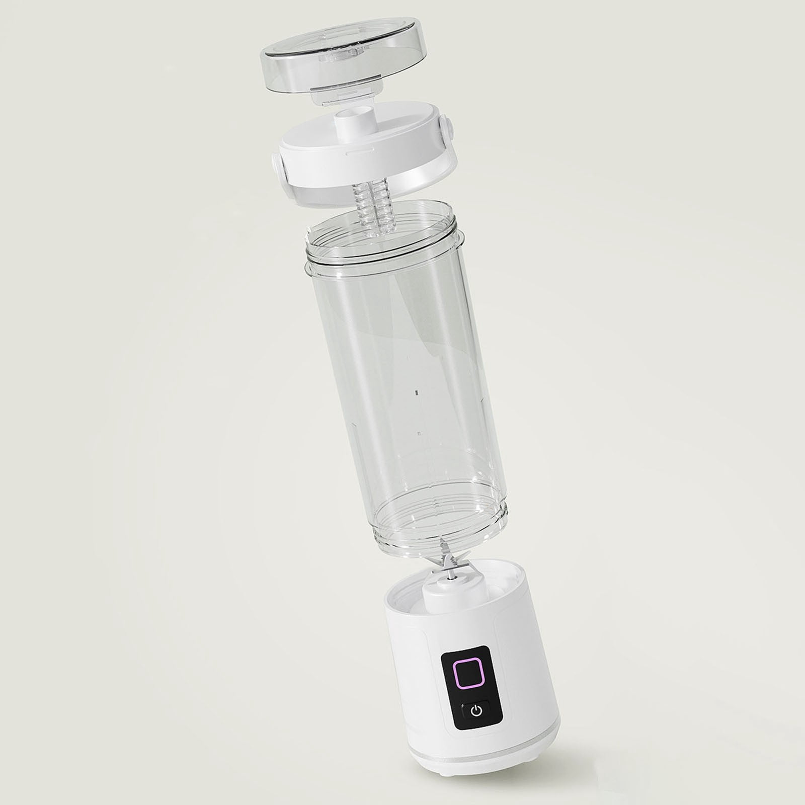 10.43 in Mini Juicer_Blender Portable, Portable_Blender Cup,Electric USB Juicer_Blender Fresh Juicer Cup, for Home, Kitchen, Gym, Office, Travel,Home Decor Gifts,White