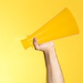 thumbnail image 3 of 2Pcs Cheer Megaphone Party Accessory Cheering Megaphone Noisemaker Toy Party Noisemaker Prop, 3 of 4