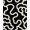 Black, Pattern 2, variant on ODIKA 4' x 6' Machine Washable Non-Slip Area Rug, Contemporary Squiggle High Traffic Rug, Black, 379520