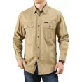 thumbnail image 2 of Camisa Casual Cómoda De Trabajo Al Aire Libre Para Hombre, 2 of 6
