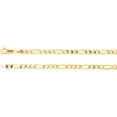 thumbnail image 3 of 16" 4 mm Figaro Chain in 14k Yellow Gold, 3 of 3