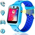 thumbnail image 4 of PENGXIANG Kids smartwatch, Kids GPS Watch Gifts for 4-8 Year Old Girls Touchscreen Camera Game Compatible with 2G T-Mobile Birthday Gift for Kids(S6-Blue), 4 of 7