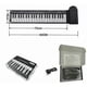 thumbnail image 3 of Electric piano digital piano 49-key portable soft silicone rolled electronic keyboard piano for beginners, 3 of 4