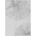 thumbnail image 2 of Addison Rugs Chantille Indoor/Outdoor Transitional Circles Gray Washable Rectangle Rug, 10' x 14', 2 of 6