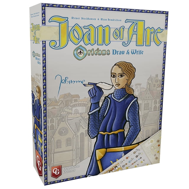 Juego de mesa Capstone Games Joan of Arc: Orléans Draw & Write