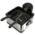 thumbnail image 5 of MegaChef 4.23 Quart Stainless Steel Electric Deep Fryer with Timer, 5 of 8