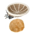 thumbnail image 1 of Nido de cría de pájaros, cama tejida, cama de hámster, de cría de pájaros, juguete hecho a mano, nido de pájaro de cáñamo, canarios, cacatúas, , Diámetro 11,5 Diámetro 115 Yinane Nido de jaula de pájaros, 1 of 8