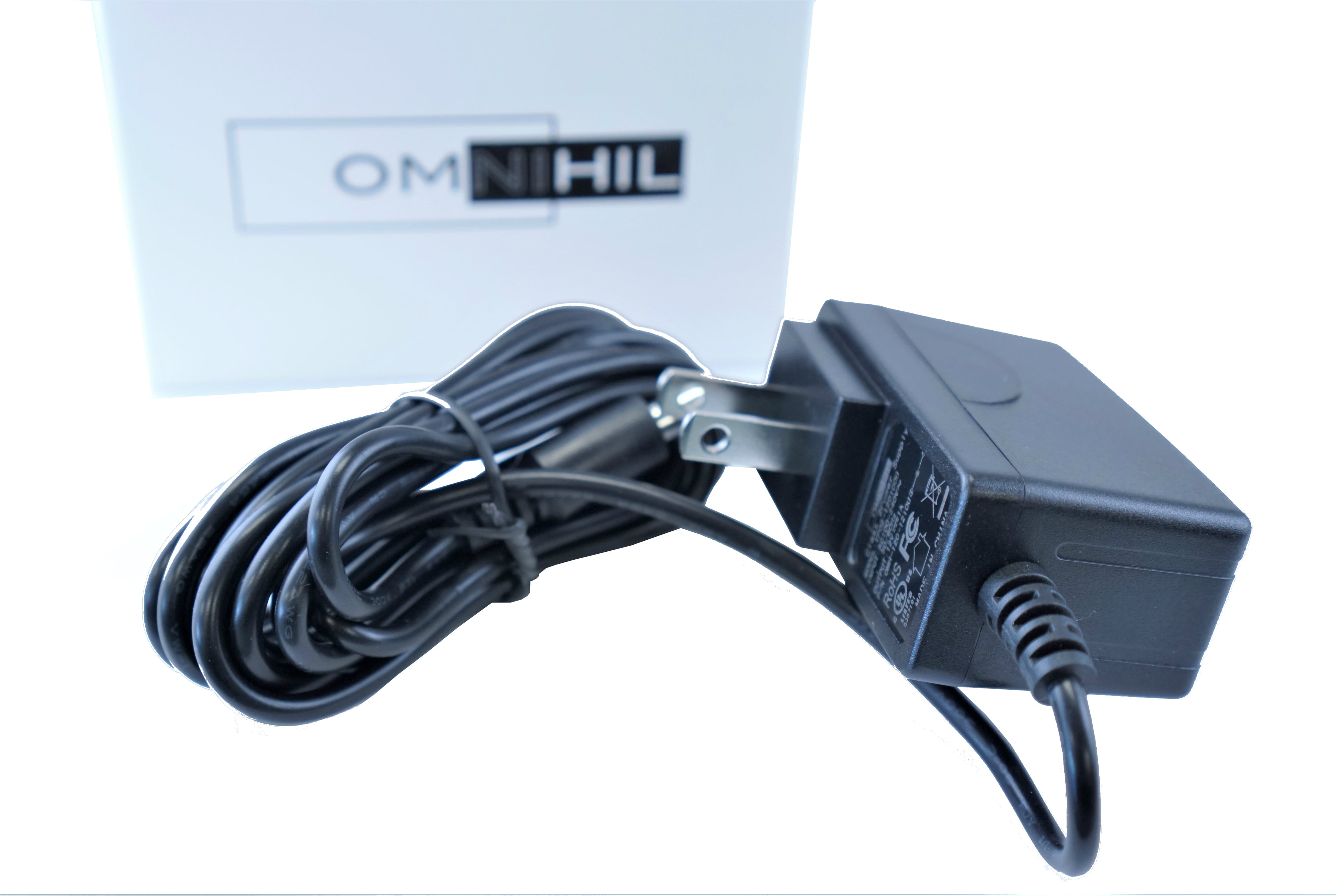 [UL Listed] OMNIHIL 8 Feet Long AC/DC Adapter Compatible with Schwinn