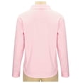 thumbnail image 7 of Collared Shirts for Women Button Down Long Sleeve V Neck Solid Linen Loose Office Blouses Casual Work T Shirts Tops, 7 of 7