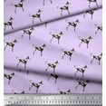 thumbnail image 2 of Soimoi Cotton Voile Fabric Great Dane Dog Decor Fabric Printed Yard 42 Inch Wide, 2 of 3
