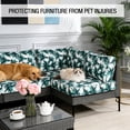 thumbnail image 2 of FKS LIFE 14-Piece Waterproof Patio Cushion Covers Set, Fade-Resistant Outdoor Cushion Slipcovers for Patio Furniture & Living Room, Versatile Replacement Covers for Couches, Chairs(25x25x3.15), 2 of 7