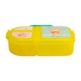 thumbnail image 4 of Contenedor Lunch Box Plástico, Diseño Winnie The Pooh Disney Clásicos, 3 Divisiones con Cierre de Clip, Libre de BPA, Color Amarillo, 4 of 4