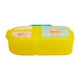 thumbnail image 4 of Contenedor Lunch Box Plástico, Diseño Winnie The Pooh Disney Clásicos, 3 Divisiones con Cierre de Clip, Libre de BPA, Color Amarillo, 4 of 4