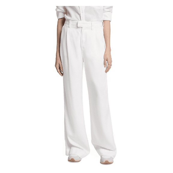 Denim Lustre Pleated Trouser in Vesper