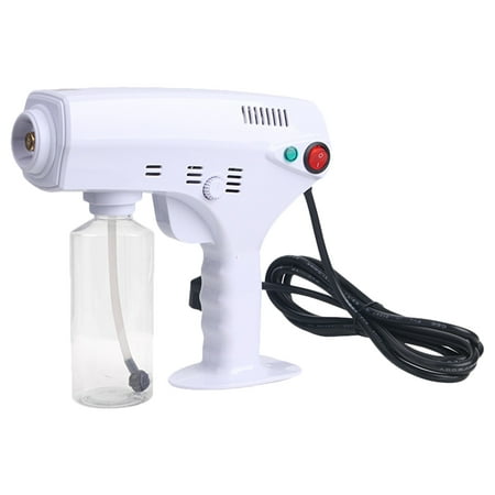 

Household Face Spray Tool Handheld Nano Sprayer Face Water Replenisher Beauty Instrument with Original US Plug without Light White