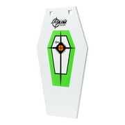 Ez Aim Ar500 Hex Steel Target, 3/8 in Thick, 15 x 8 x 3/8, White, Steel Training Target, 71066A