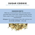 thumbnail image 6 of Pinky Up Sugar Cookie Loose Leaf Tea - White Tea 3.5 Ounce Tin, 25 Servings, 6 of 7