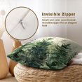 thumbnail image 4 of Green Tree Throw Pillow Covers 16x16 Set of 2 Nature Forest Decorative Pillowcases Winter Square Cushion Case for Home Sofa Couch Outdoor, 4 of 4