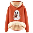 thumbnail image 1 of Sudadera con capucha de manga larga para mujer, informal, con capucha, para exteriores y chaquetas, a la moda, con estampado de blusa, sudadera de manga larga, abrigo con capucha para mujer, 1 of 2