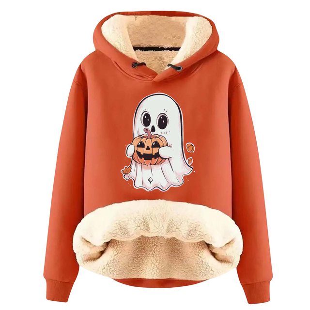 Sudadera con capucha de manga larga para mujer, informal, con capucha, para exteriores y chaquetas, a la moda, con estampado de blusa, sudadera de manga larga, abrigo con capucha para mujer