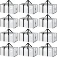 thumbnail image 1 of Bolsas de mudanza FYGRIP extra resistentes, grandes, paquete de 12, color blanco, 1 of 7
