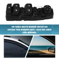thumbnail image 6 of 1Pcs Front Left Driver Side Power Window Master Control Switch for BMW 320i 2017 for BMW X3 11-17 61319208108, 6 of 7
