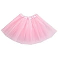 thumbnail image 1 of Ketyyh-chn99 Jupes Mini pour Femmes Jupe Mini Décontractée Mini Taille Extensible Évasée Unie Plissée Jupe Patineuse Rose,B, 1 of 2
