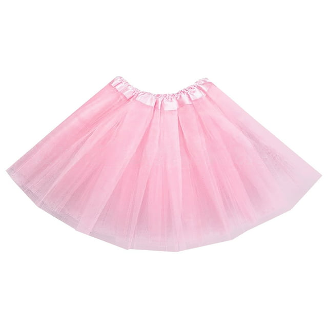 Ketyyh-chn99 Jupes Mini pour Femmes Jupe Mini Décontractée Mini Taille Extensible Évasée Unie Plissée Jupe Patineuse Rose,B