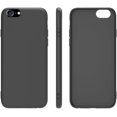 thumbnail image 2 of XUCP-Ultra Thin Black Case Compatible with iPhone 6 Plus/iPhone 6s Plus: Slim, Soft and Flexible (NOT Hard) [Matte Finish] Protective Black Phone Cover for iPhone 6 Plus/iPhone 6s Plus- Matte Black, 2 of 4