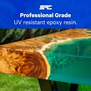 SRC Epox-It Deep Pour Epoxy Casting Resin Kit, 32 Oz Crystal Clear Epoxy Resin, 1:1 Mix Ratio, Up to 2” Deep, for Casting Art, River Tables, Live Edge Wood, Bar Top, Tabletop