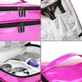 thumbnail image 5 of Nail Polish Carrying Case - Holds 30 Bottles (15ml - 0.5 fl.oz), Double-layer Organizer for Nail Polish and Manicure Set (Bag Only), 5 of 5