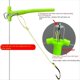 thumbnail image 4 of Anzuelos de Pesca Antienredos con Organizador, Cucharilla Giratoria, Señuelo de Pesca, Lentejuelas, Cebos Duros de Metal, Wobblers N.° 3, 4 of 5