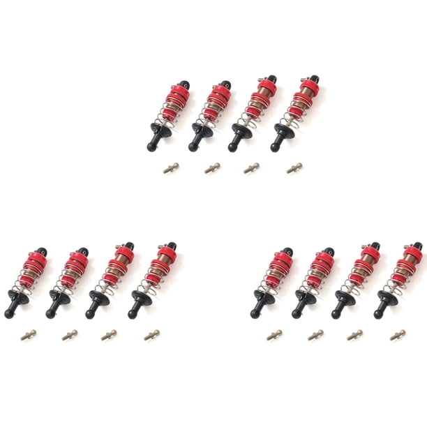 Amortiguador de Metal de 12 Piezas para SG 1603 SG1603 UD1601 UD1603 UD1604 UD1607 1/16 Piezas de Mejora de Coche RC Accesorios