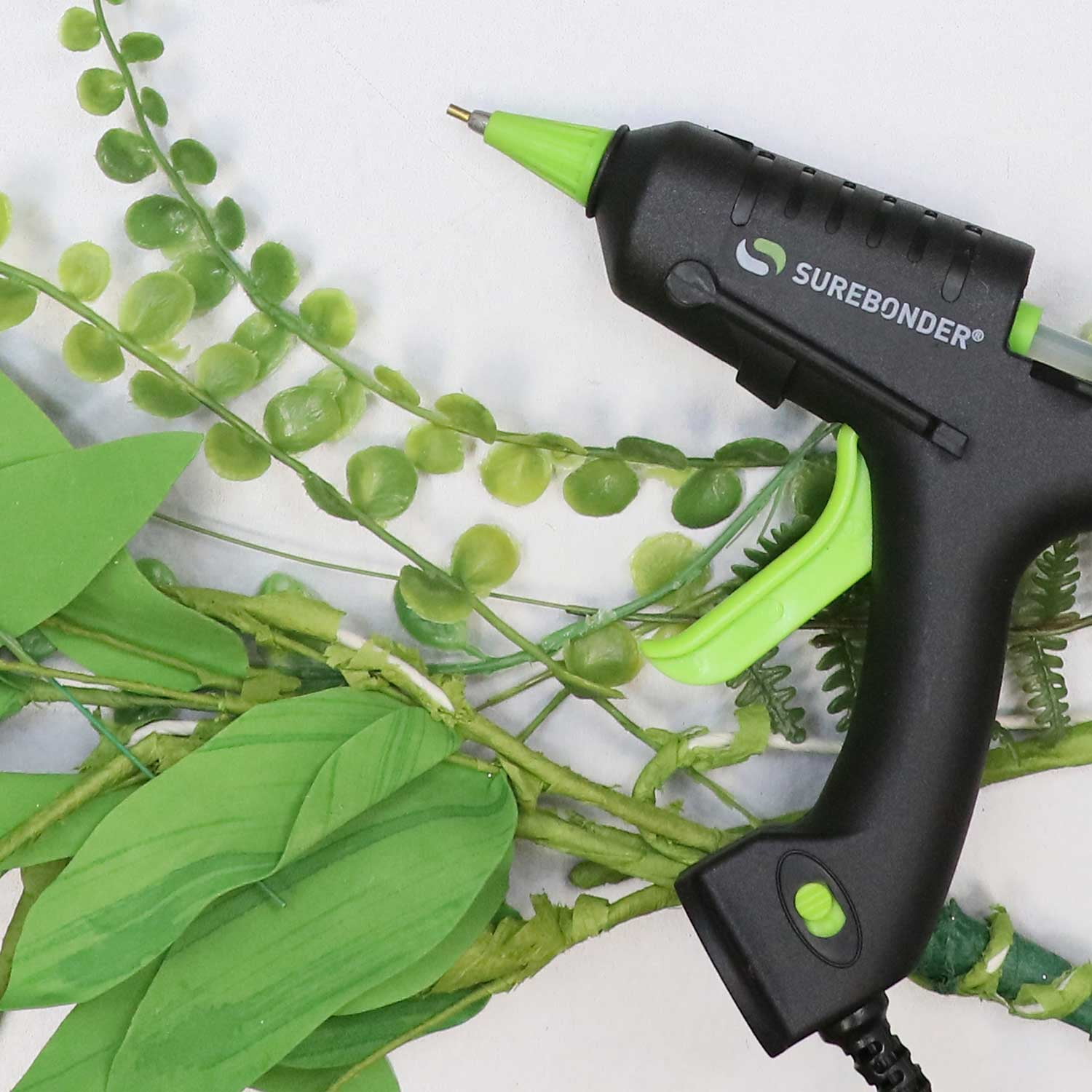 Surebonder H-195F Hot Glue Gun with Detail Tip, Mini Size, High Temperature, 20 Watt, High Temperature