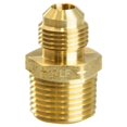 thumbnail image 1 of Adaptador ATC 3/8 pulg. Flare X de 1/2 pulgada D Male Brass (paquete de 5), 1 of 1