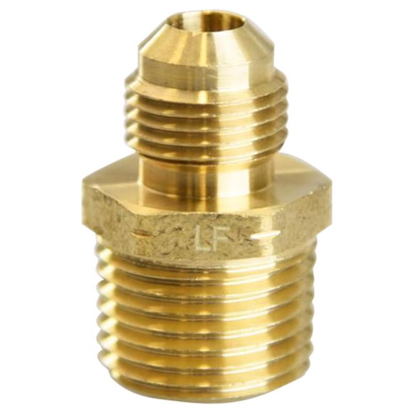 Adaptador ATC 3/8 pulg. Flare X de 1/2 pulgada D Male Brass (paquete de 5)