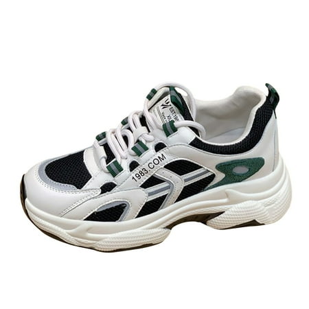 

PMUYBHF Womens Sneakers Size 10 Wide Leisure Summer Sport Shoes Running Shoes Breathable Fashion For Student And Teenagers