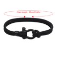 thumbnail image 1 of Boucle en Acier Inoxydable en Forme d'Arc Plage Milan Ligne Bracelet Couple Bracelet, 1 of 2
