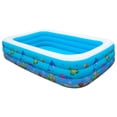 thumbnail image 3 of Swimming Pool Accessories, 3.05m Inflatable Swimming Pool Domestic Indoor And Outdoor Swimming Pool, Swimming Pools for Kids, Swimming Pool Supplies, Blue(W), 3 of 6