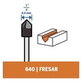 thumbnail image 3 of Accesorio Fresa Dremel 640 Punta V 1/4 In, 3 of 4