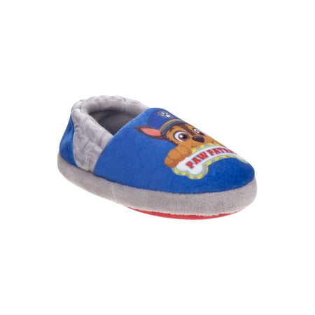 Nickelodeon Blue Red Paw Patrol Plush Slippers Boys