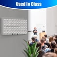 thumbnail image 7 of Zhuotong 60-Slot Wall-Mounted Clear Acrylic Cell Phone Storage Locker with Individual Locks & Keys, Secure Phone Organizer Box for School, Office, Gym, Sauna, Pool & Public Areas, 7 of 7