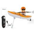 thumbnail image 2 of Trendix Remote Control Boat Toy with LED Paddle, RC Boat, Waterproof 2.4GHz RC Kayak Boat, Orange, 2 of 10