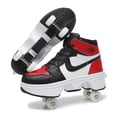 thumbnail image 1 of Rechargeable children's adult universal roller skates 118 four wheels, 1 of 4
